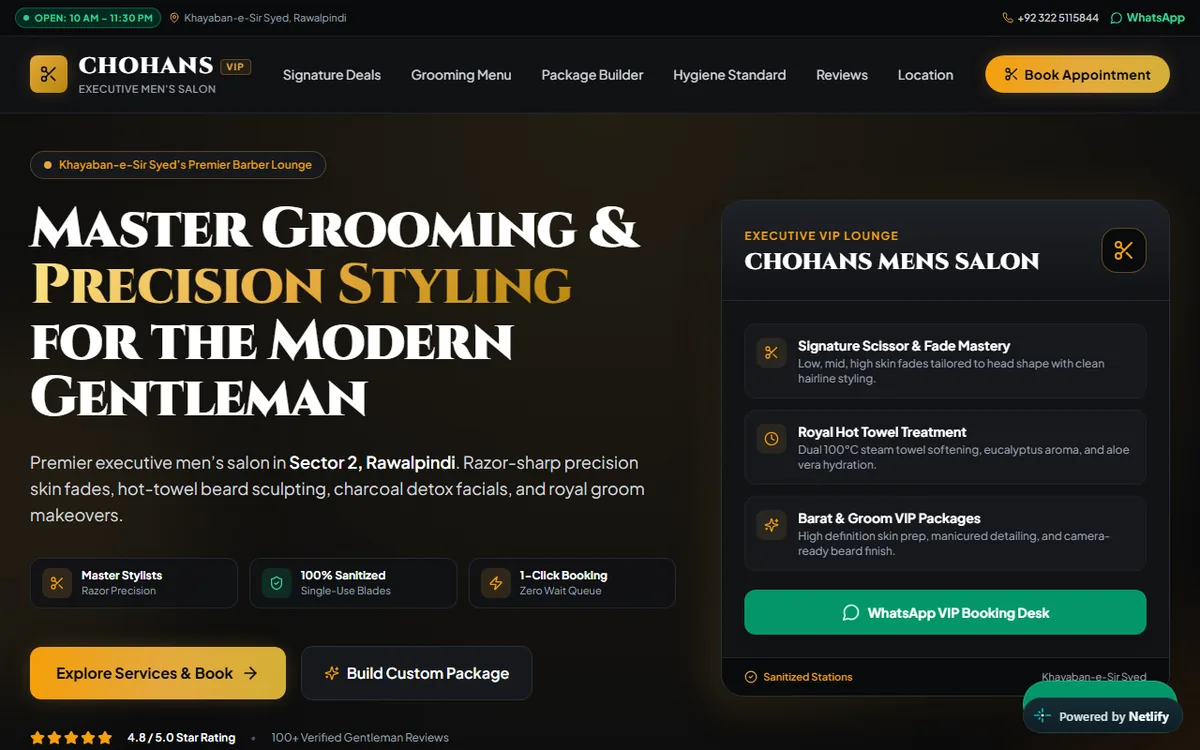 Chohans Men's Salon