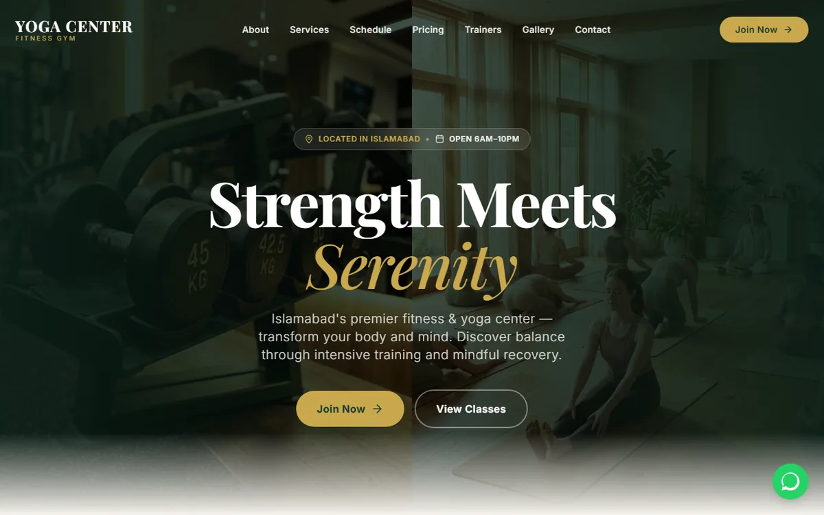 Yoga Center Fitness